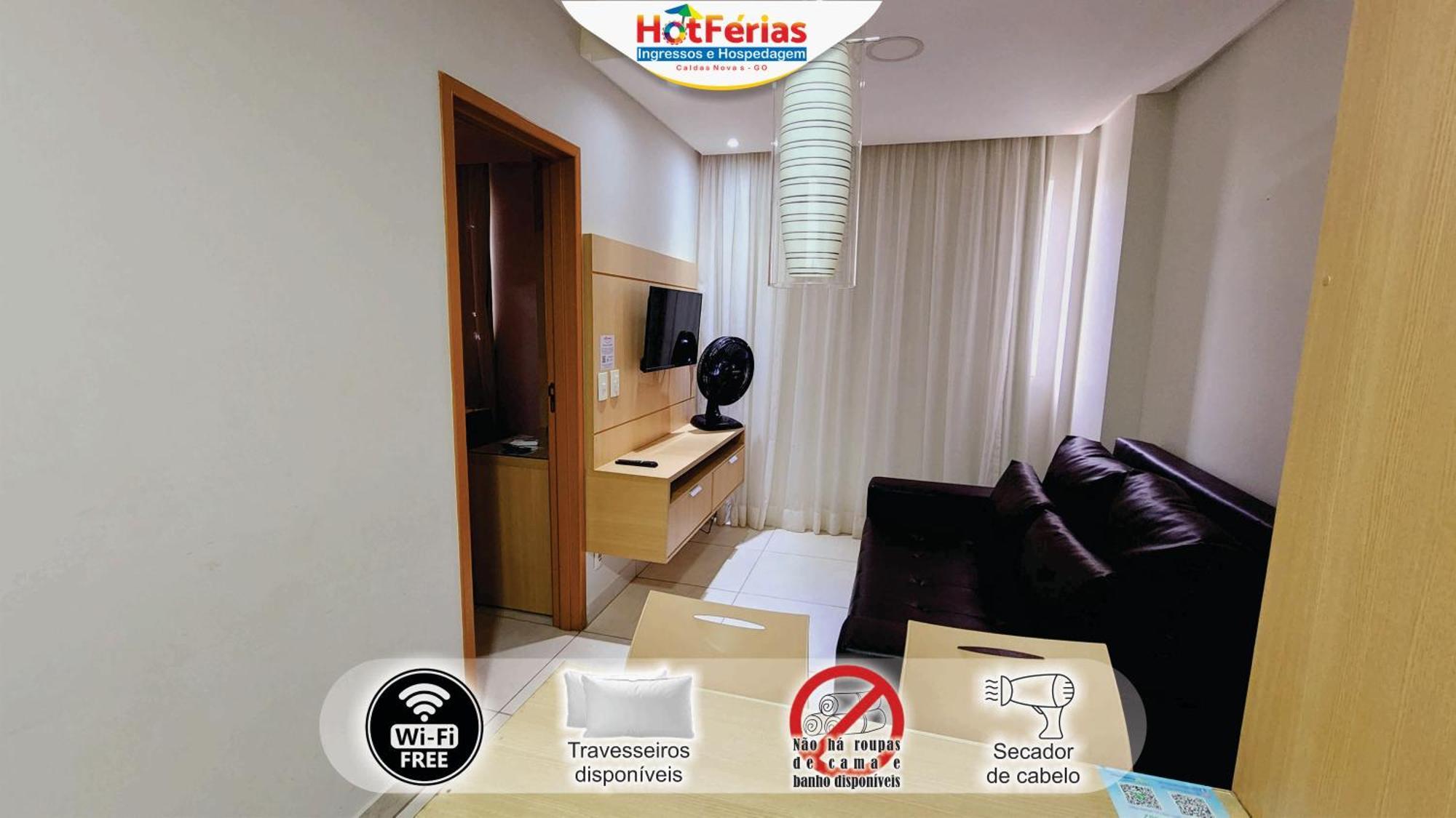 Everest Flat Service, Prox Water Park, Clube Prive, Riviera, Boulevard - Hotferias 公寓