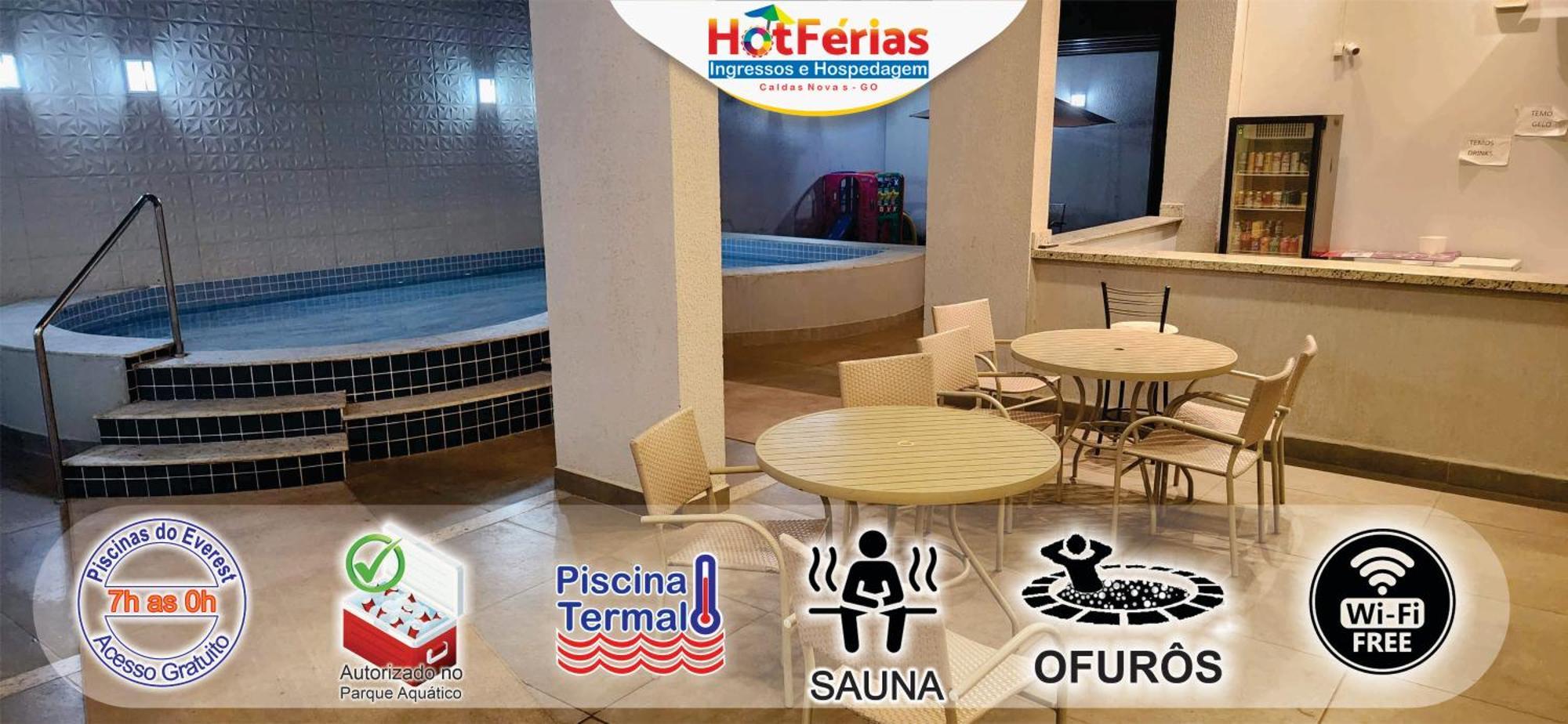 公寓 Everest Flat Service, Prox Water Park, Clube Prive, Riviera, Boulevard - Hotferias