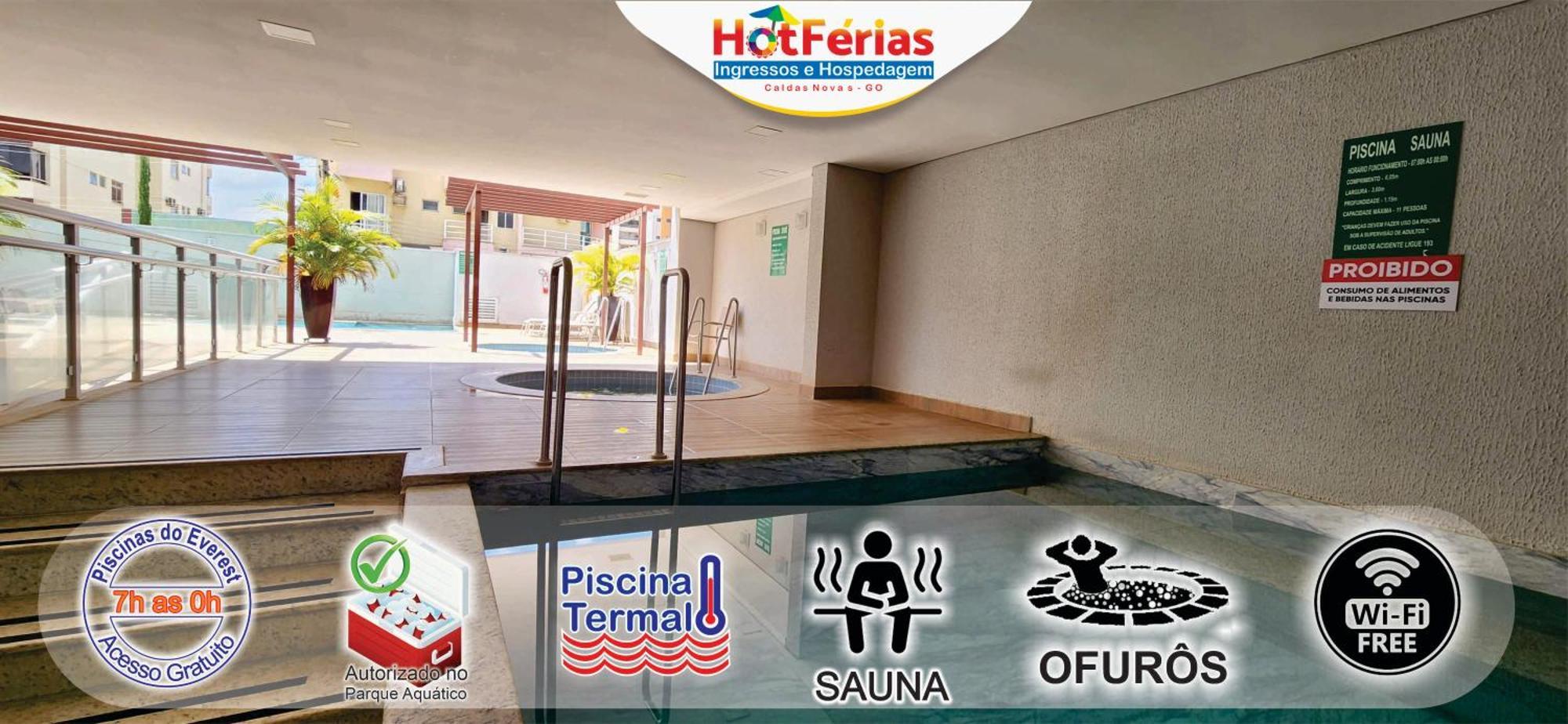 Everest Flat Service, Prox Water Park, Clube Prive, Riviera, Boulevard - Hotferias 公寓