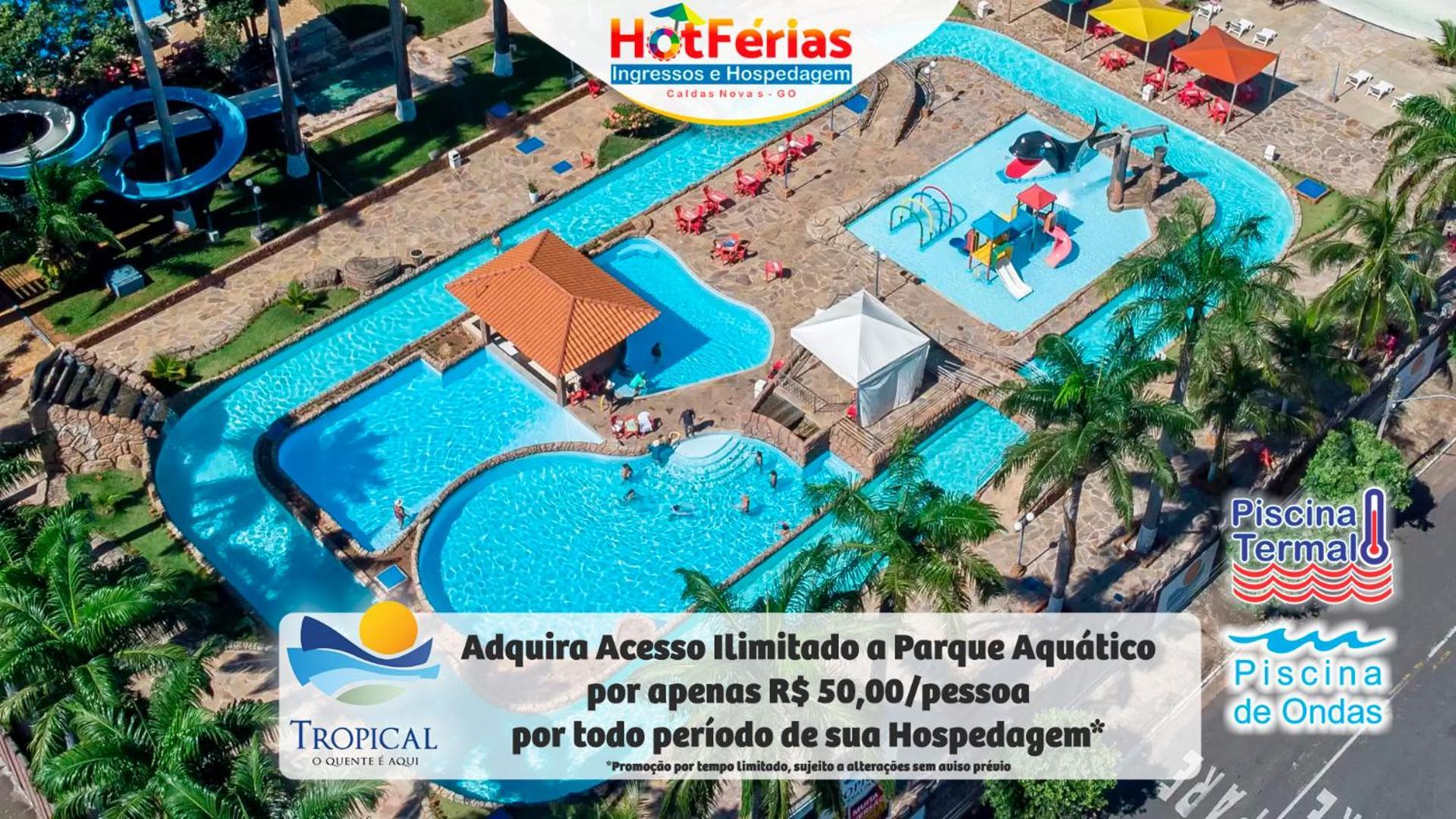 Everest Flat Service, Prox Water Park, Clube Prive, Riviera, Boulevard - Hotferias Caldas Novas