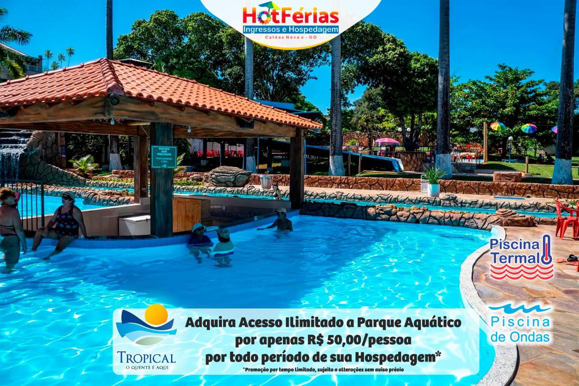 Everest Flat Service, Prox Water Park, Clube Prive, Riviera, Boulevard - Hotferias * Caldas Novas
